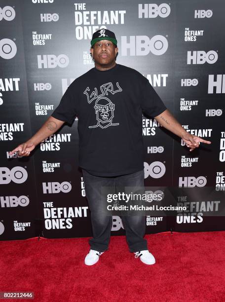Premier attends "The Defiant Ones" premiere at Time Warner Center on June 27, 2017 in New York City.