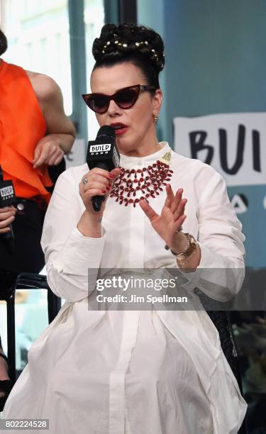 Actress Debi Mazar attends Build to discuss "Younger" at Build Studio on June 27, 2017 in New York City.