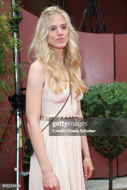 Larissa Marolt during the Bavaria Film reception during the Munich Film Festival 2017 at Kuenstlerhaus am Lenbachplatz on June 27, 2017 in Munich,...