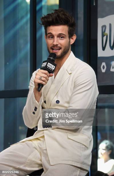 Actor Nico Tortorella attends Build to discuss "Younger" at Build Studio on June 27, 2017 in New York City.