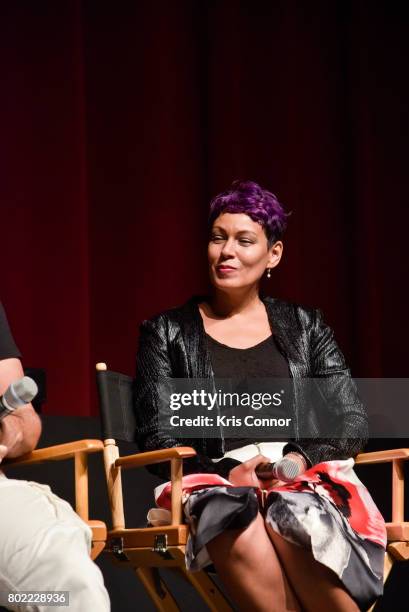 Martha Diaz attends the "Made You Look Hip Hop Retrospective Screening of Nas: Time Is Illmatic," screening presented by The Academy of Motion...