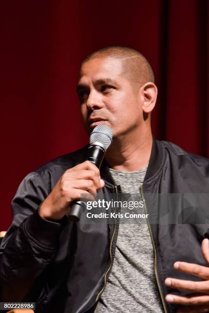 One9 attends the "Made You Look Hip Hop Retrospective Screening of Nas: Time Is Illmatic," screening presented by The Academy of Motion Picture Arts...