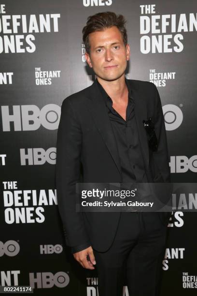 Peter Cincotti attends "The Defiant Ones" New York premiere on June 27, 2017 in New York City.