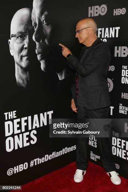 Jimmy Iovine attends "The Defiant Ones" New York premiere on June 27, 2017 in New York City.