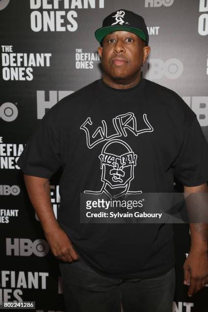 Premier attends "The Defiant Ones" New York premiere on June 27, 2017 in New York City.