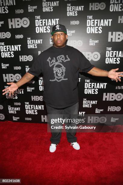 Premier attends "The Defiant Ones" New York premiere on June 27, 2017 in New York City.
