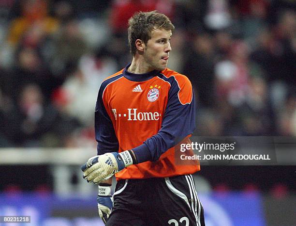Michael Rensing Bayern Munich Goalkeeper Michael Rensing Photos and Premium High Res Pictures ...