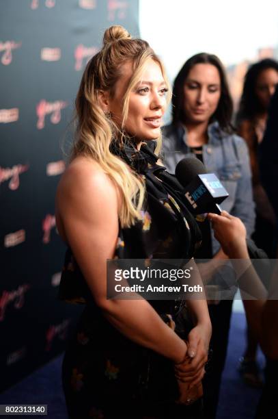 Hilary Duff attends the "Younger" season four premiere party on June 27, 2017 in New York City.
