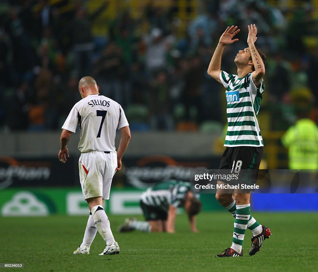 Sporting Lisbon v Bolton Wanderers - UEFA Cup