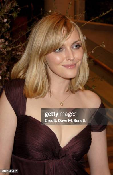 Sophie Dahl attends The Feast of Albion: Quintessentially Gala Banquet in aid of the Soil Association, at the Guildhall on March 13, 2008 in London,...