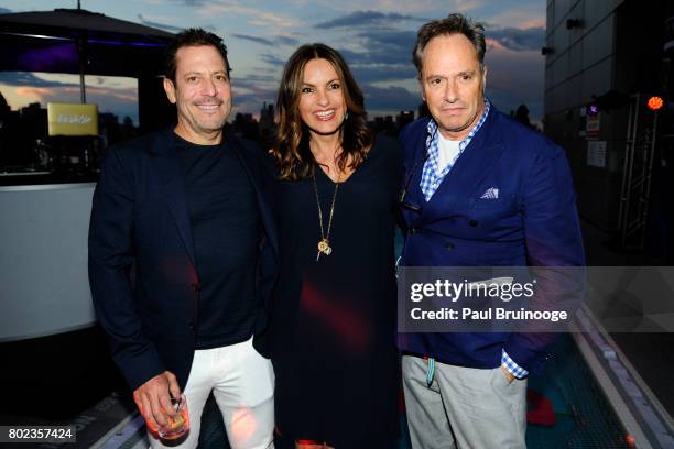 Darren Star and Mariska Hargitay attend 'Younger' season four premiere party at Mr. Purple on June 27, 2017 in New York City.