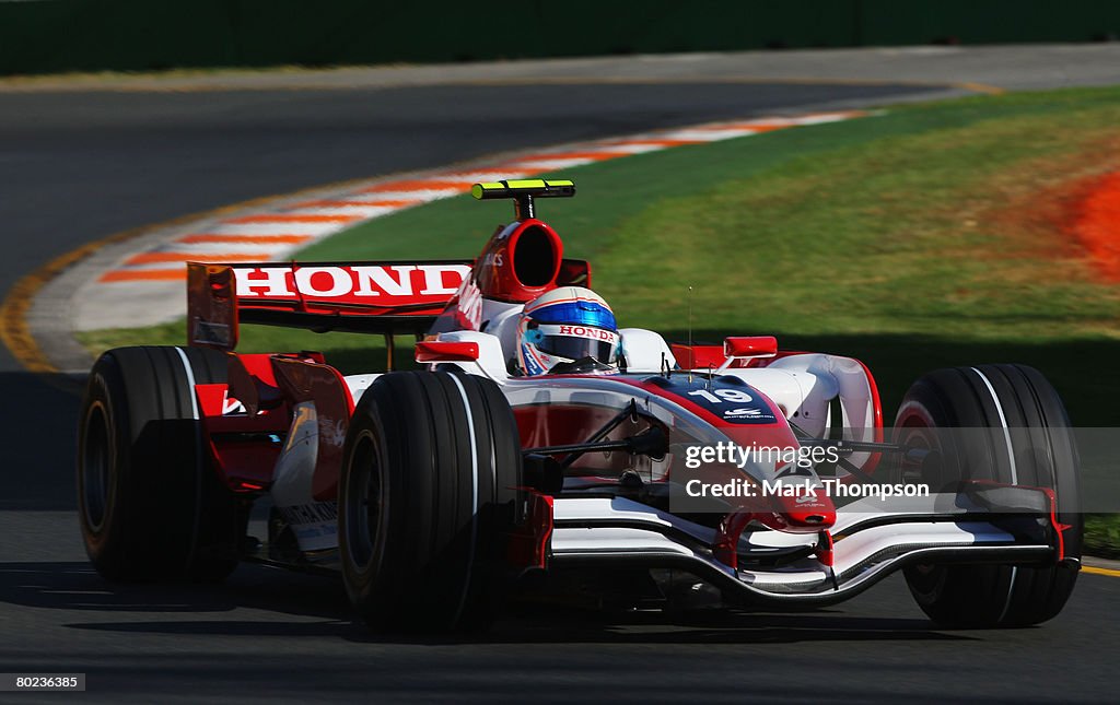 Australian Formula One Grand Prix: Practice