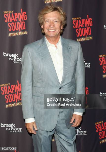 Producer / Director Nigel Lythgoe attends the opening night of "Shaping Sound: After The Curtain" at Royce Hall on June 27, 2017 in Los Angeles,...