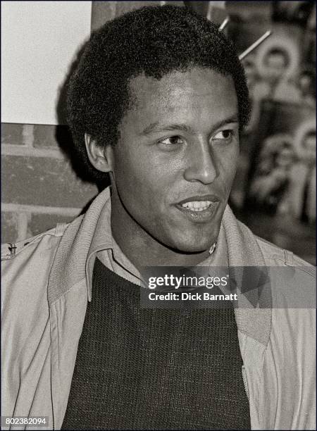 Steve Ferrone of Average White Band at Grunts in Covent Garden, London, 1980.