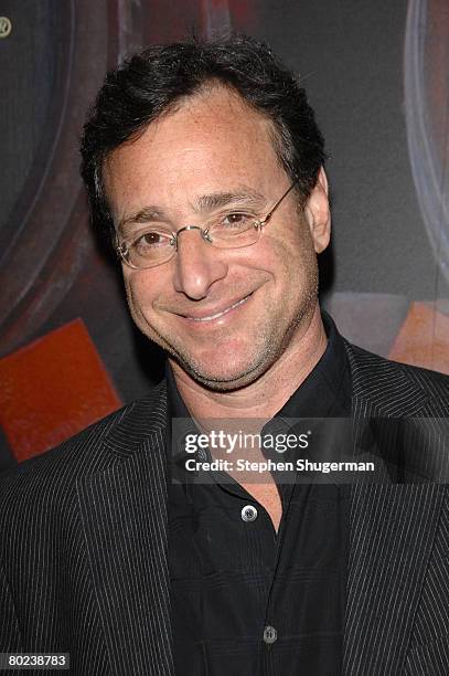 Actor Bob Saget attends the "How I Met Your Mother" spring premiere party at the Palihouse Holloway on March 13, 2008 in West Hollywood, California.