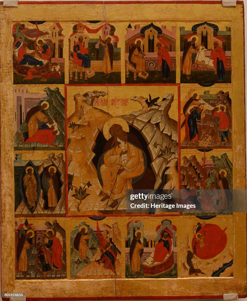 The Prophet Elijah In The Wilderness With Scenes From His Life 16th Century