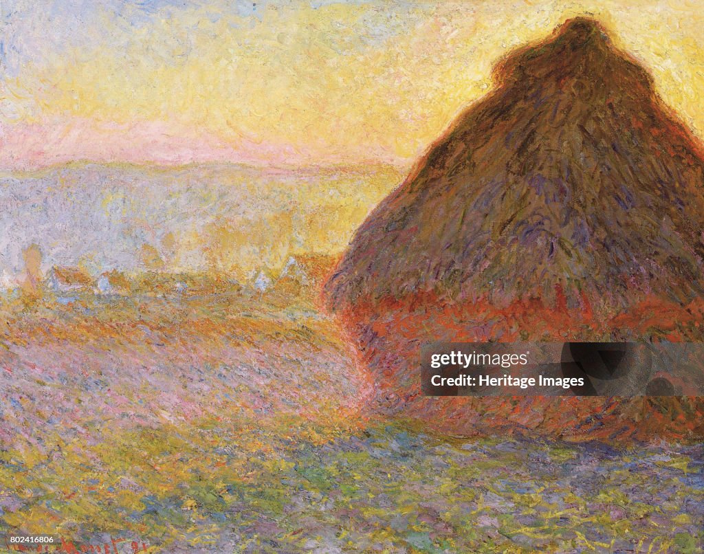 Grainstack (Sunset) 1891