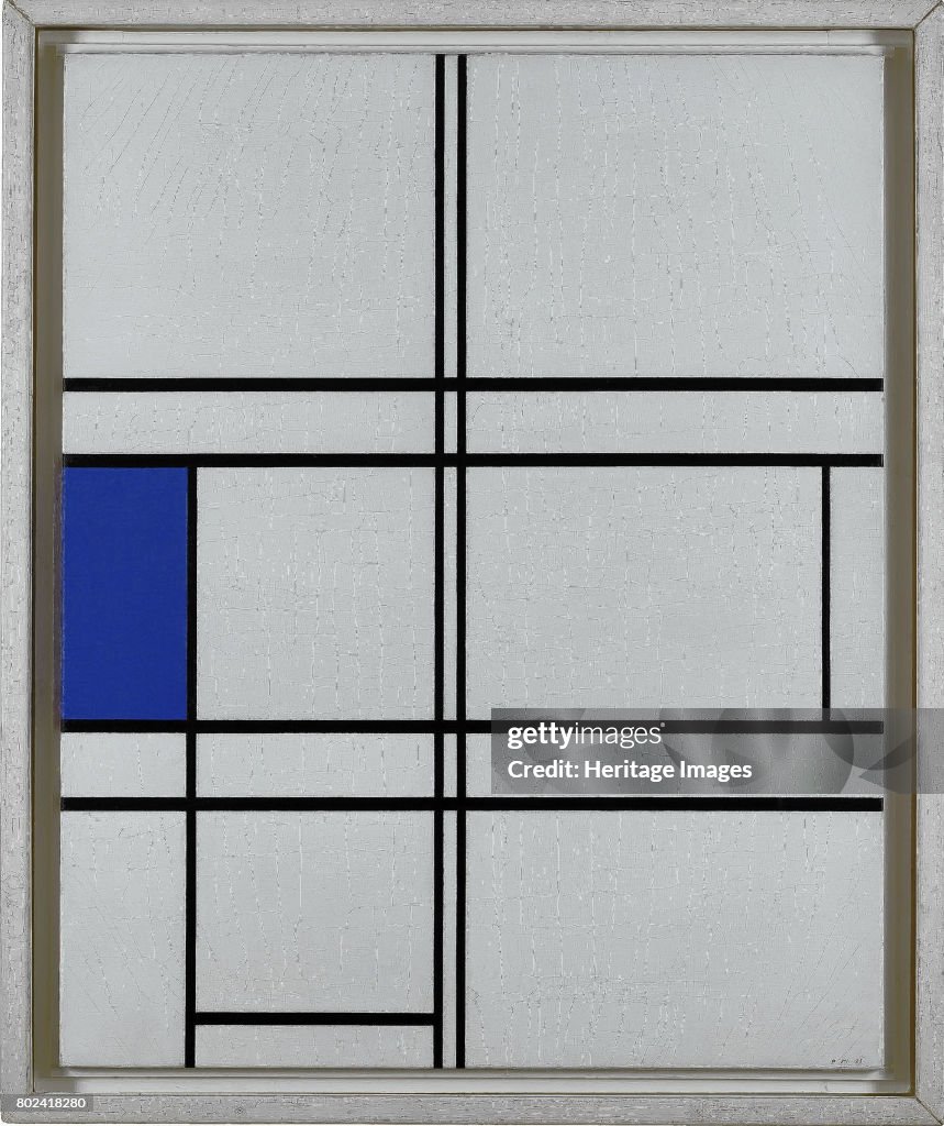 Composition In Blue And White 1935