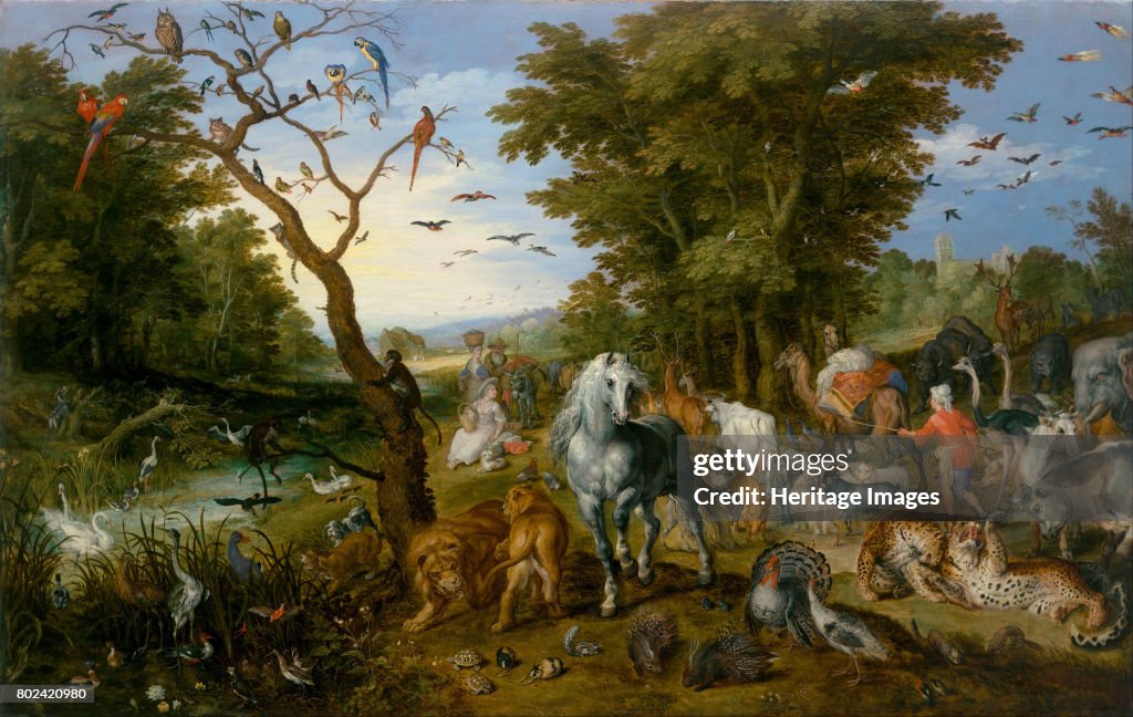 The Entry Of The Animals Into Noah's Ark 1613