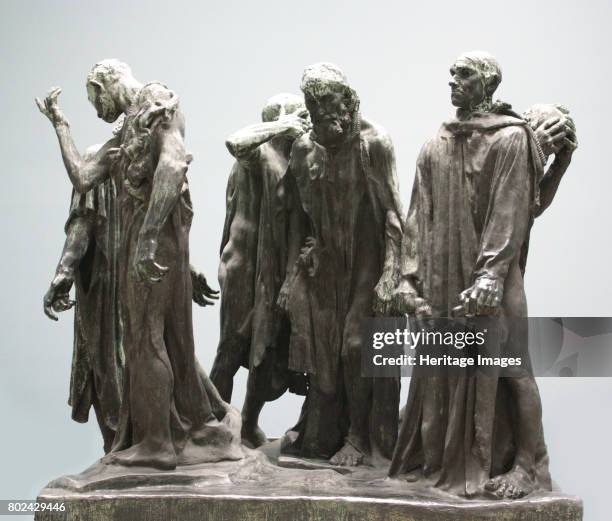 The Burghers of Calais, 1889-1903. Found in the collection of Ny Carlsberg Glyptotek.