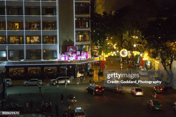 vietnam: ho chi minh city (saigon) - opera house saigon stock pictures, royalty-free photos & images