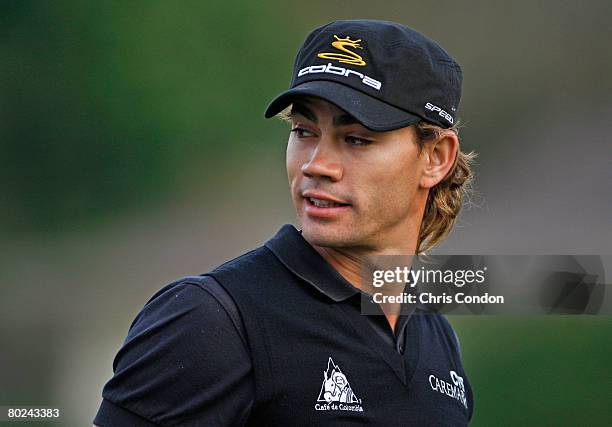 Camilo Villegas of Colombia walks to the 10th green during the second round of the Arnold Palmer Invitational presented by MasterCard held on March...