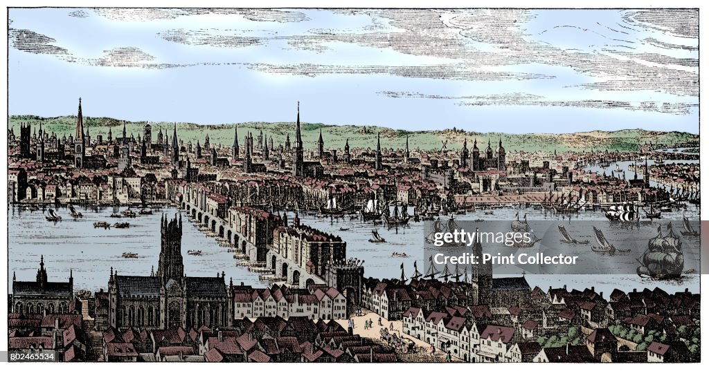 General View Of London 1666 (1909)