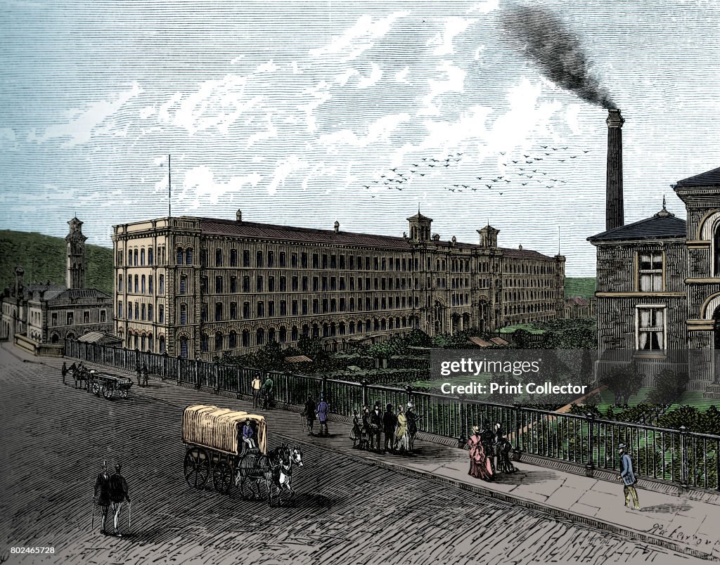 The Mill At Saltaire C1880