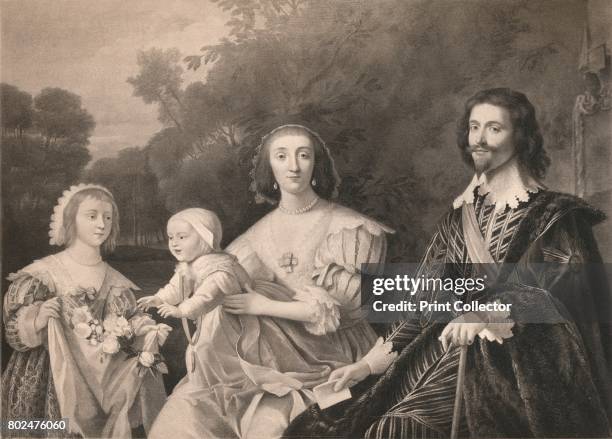 George Villiers, Duke of Buckingham and Family' . Villiers was the favourite, and some claim, lover of King James I of England and one of the most...