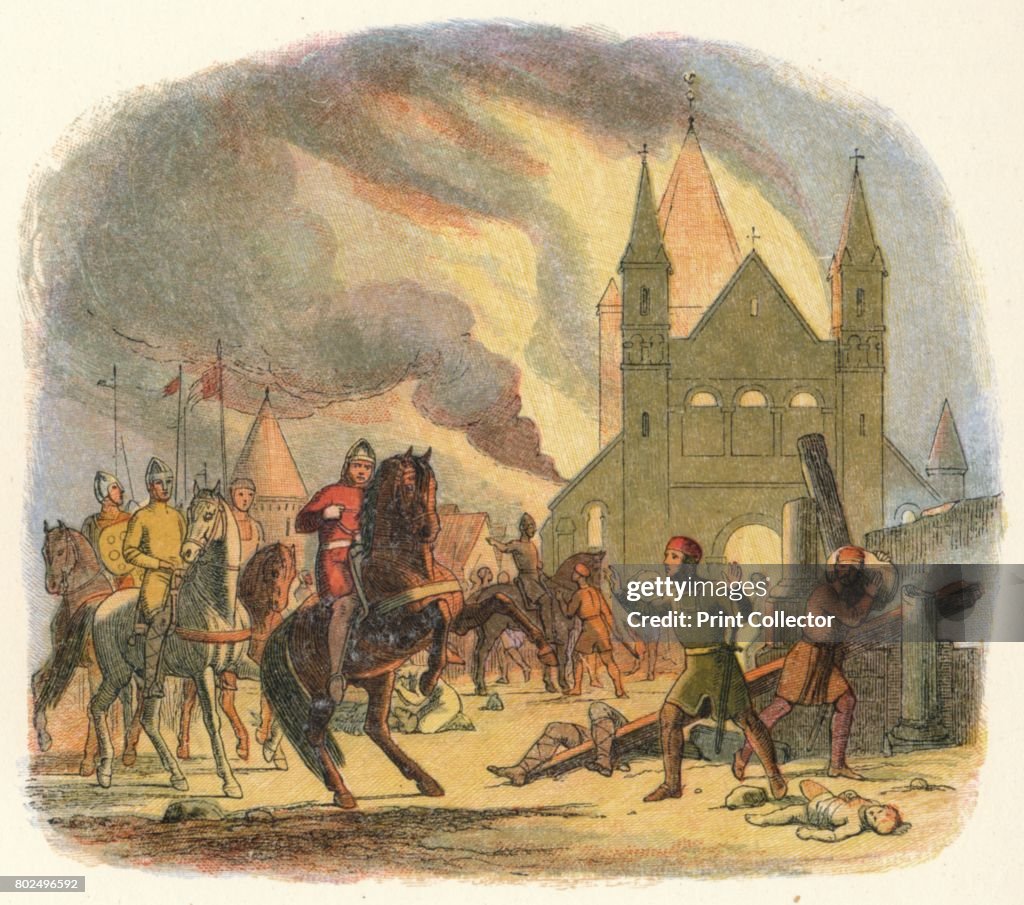 William Receives A Fatal Hurt At Mantes 1087 (1864)