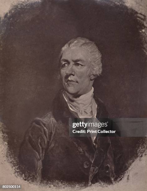 William Pitt the Younger , English politician and Prime Minister, 19th century . From A Collection of Engraved Portraits Exhibited by the Late James...