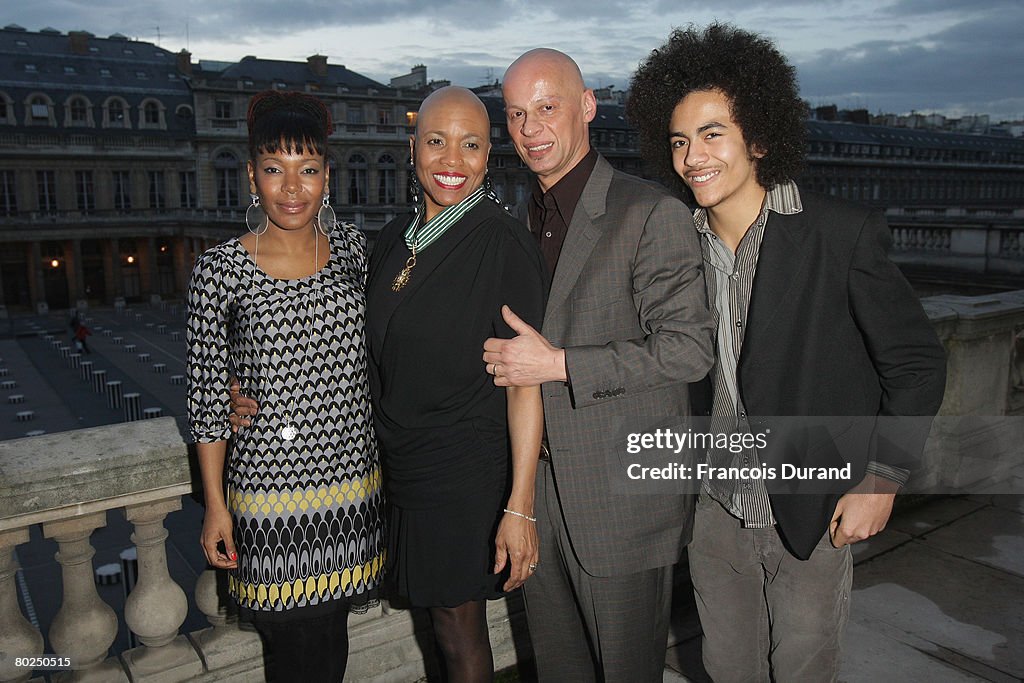 Dee Dee Bridgewater Receives The Chevalier Des Arts Commendation