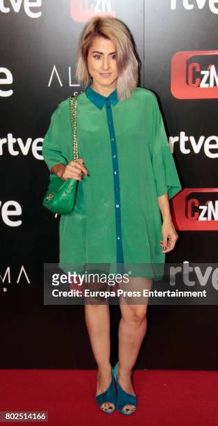 Barei attends 'Corazon' TV Programme 20th Anniversary at Alma club on June 27, 2017 in Madrid, Spain.