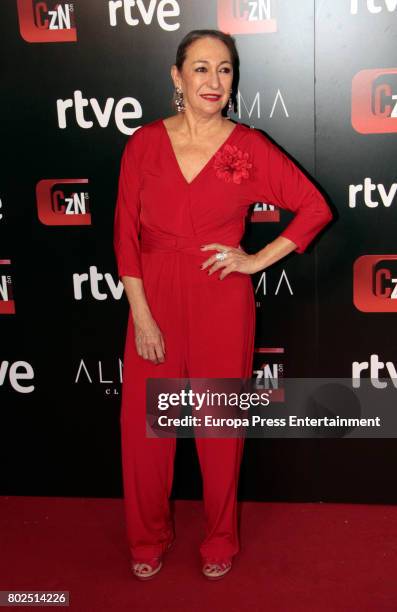 Luisa Gavasa attends 'Corazon' TV Programme 20th Anniversary at Alma club on June 27, 2017 in Madrid, Spain.