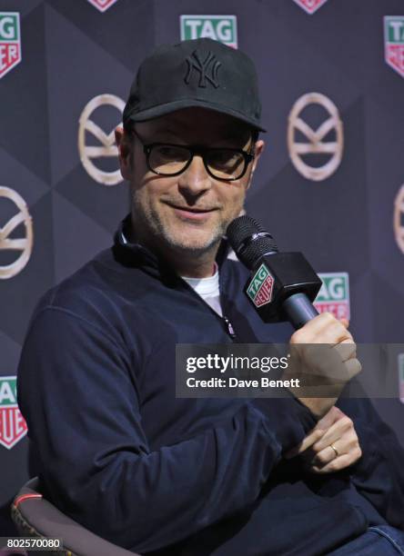 Director Matthew Vaughn attends the TAG Heuer Connected Modular 45 Kingsman Special Edition launch at the Ham Yard Hotel on June 28, 2017 in London,...