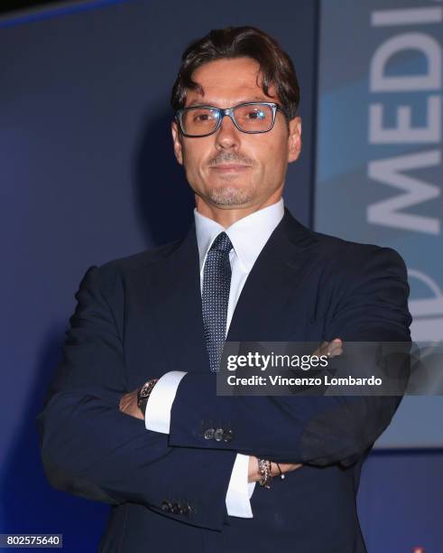 Pier Silvio Berlusconi attends the Mediaset Stakeholders Meeting on June 28, 2017 in Milan, Italy.