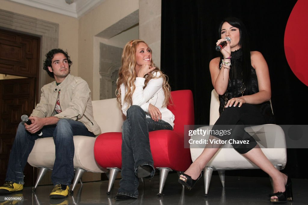 RBD Press Conference in Mexico City