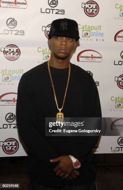 Papoose at The 2nd Annual Entertainers 4 Education Alliance "Stay In School" Event - Arrivals on October 17, 2007 in New York.