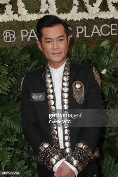 Actor Louis Koo attends the unveiling banquet of Pacific Place on June 28, 2017 in Hong Kong, China.