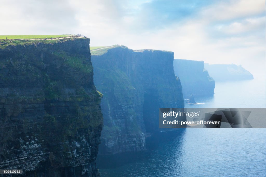 Falésias de Moher na County Clare, Irlanda