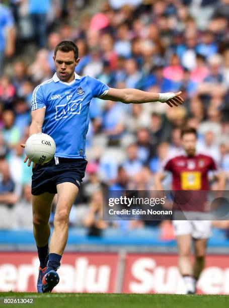 Dublin , Ireland - 25 June 2017; Dean Rock of Dublin during the Leinster GAA Football Senior Championship Semi-Final match between Dublin and...