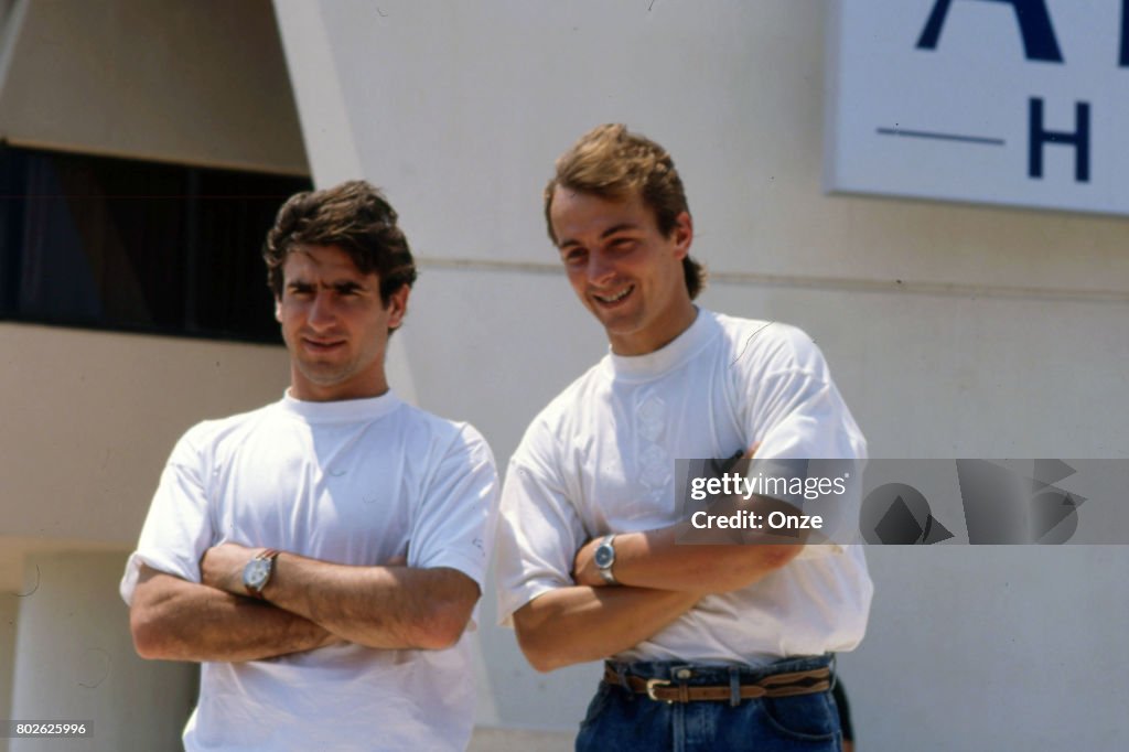 Stephane Paille and Eric Cantona - Montpellier