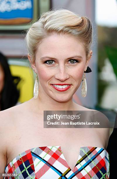 Melanie Silcott of Season 15 Philadelphia arrives at the Real World Awards Bash at Sunset Plaza House on March 15, 2008 in Los Angeles, California.