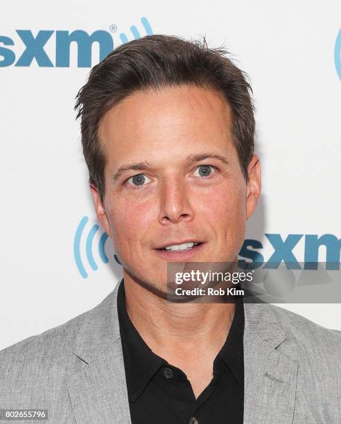 Scott Wolf visits at SiriusXM Studios on June 28, 2017 in New York City.