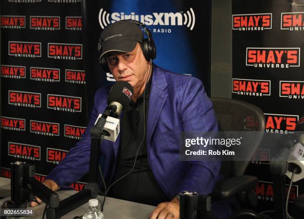 Jon Taffer visits 'Sway in the Morning' at SiriusXM Studios on June 28, 2017 in New York City.