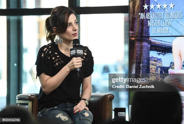 Lucie Pohl attends the Build Series to discuss her one woman show 'Hi Hitler' at Build Studio on June 28, 2017 in New York City.