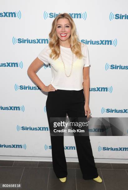 Sara Blakely visits at SiriusXM Studios on June 28, 2017 in New York City.
