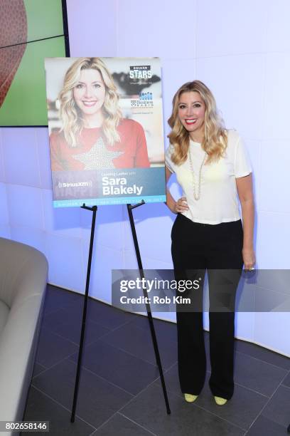 Sara Blakely visits at SiriusXM Studios on June 28, 2017 in New York City.