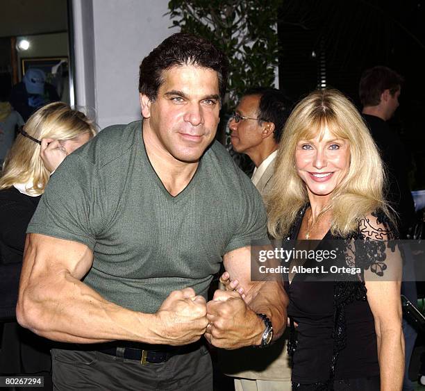 Lou Ferrigno and wife Carla