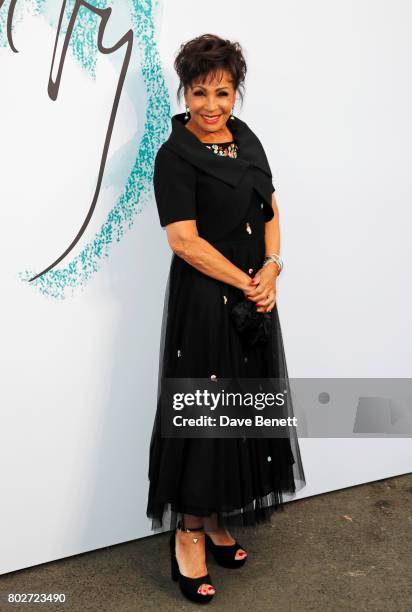 Dame Shirley Bassey attends The Serpentine Galleries Summer Party at The Serpentine Gallery on June 28, 2017 in London, England.